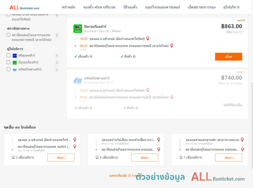 ตัวอย่างผลค้นหา จุฬาภรณ์-กรุงเทพ