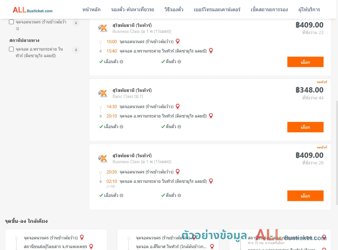 ตัวอย่างผลค้นหา นวนคร-พรานกระต่าย