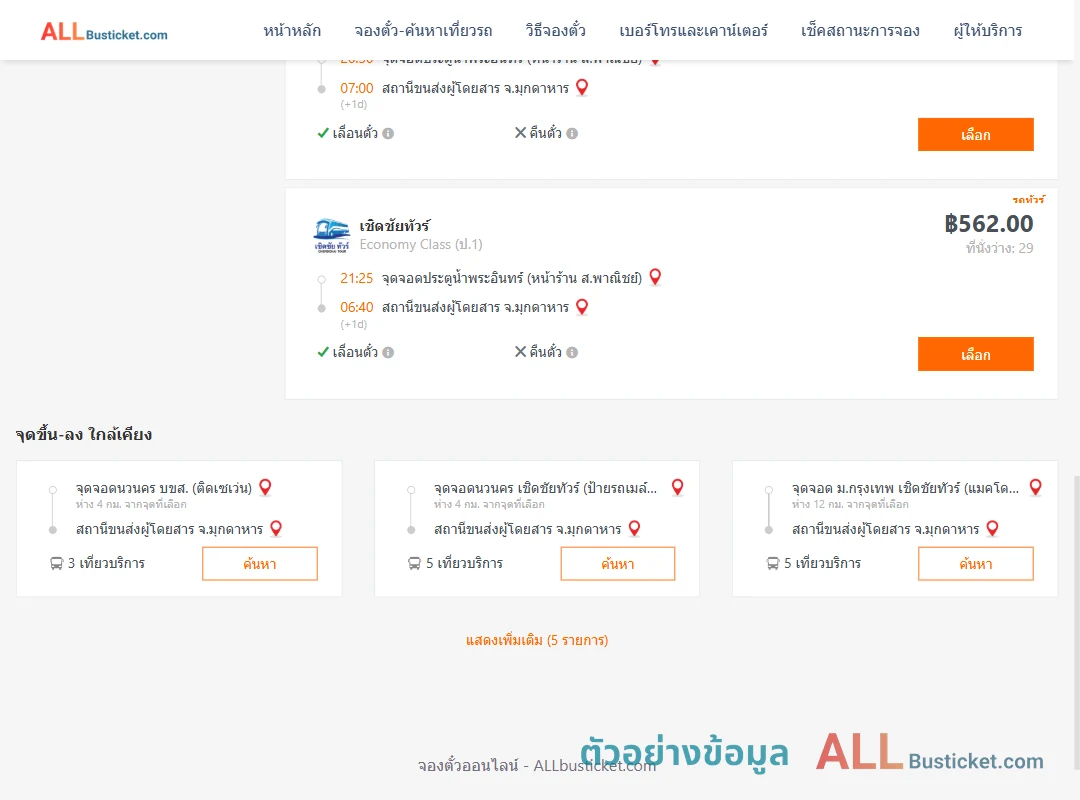 ตัวอย่างผลค้นหา ประตูน้ำพระอินทร์-มุกดาหาร
