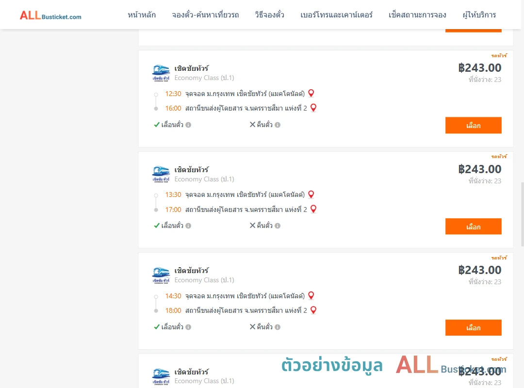 ตัวอย่างผลค้นหา ม.กรุงเทพ-นครราชสีมา2